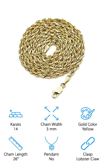 best real gold chains for men