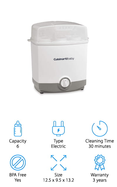cuisinart bottle sterilizer