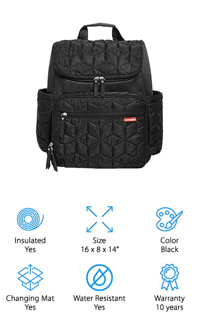 Best Backpacks For Diaper Bags Top 10 Picks Skip Hop Diaper Backpack
