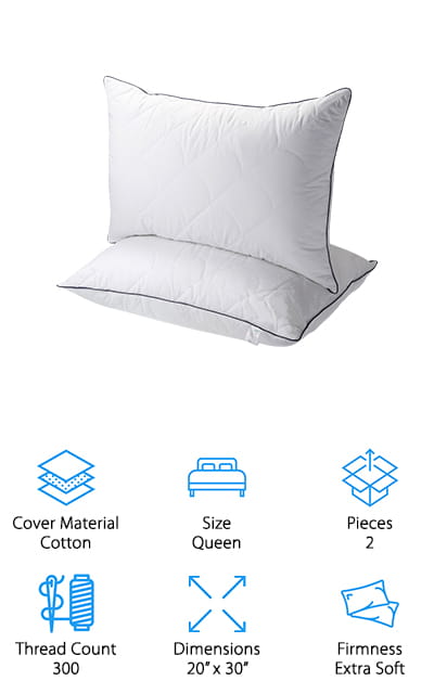 10 Best Down Pillows 2020 Buying Guide Geekwrapped