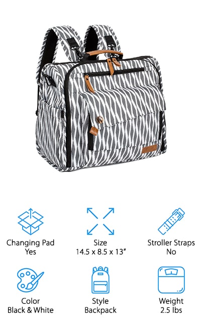 allcamp diaper bag