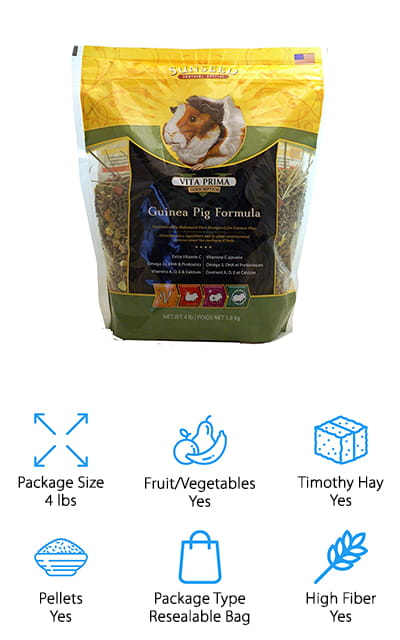 vita prima guinea pig food