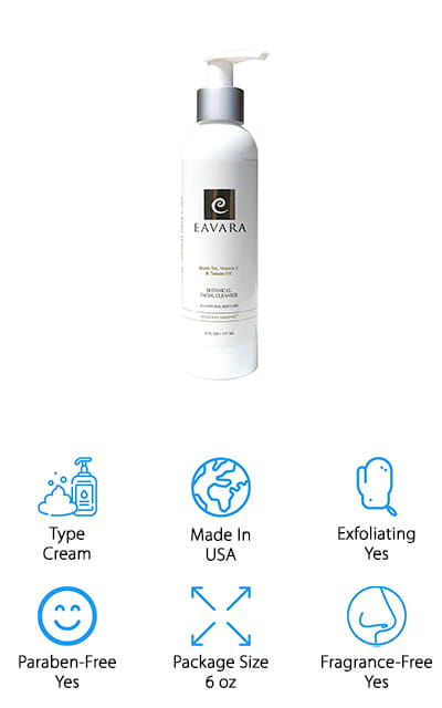 eavara facial cleanser