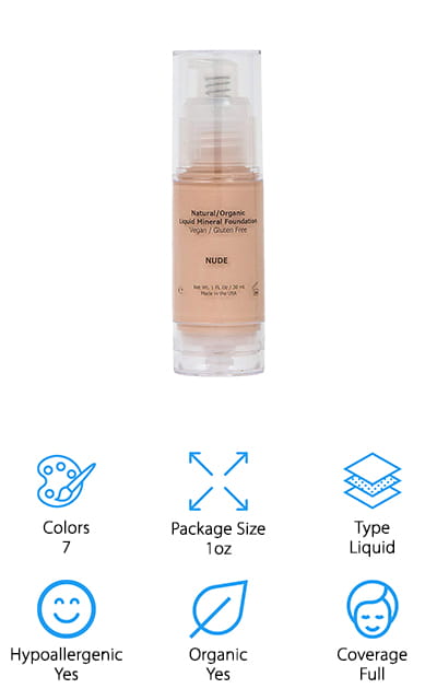 best non toxic liquid foundation