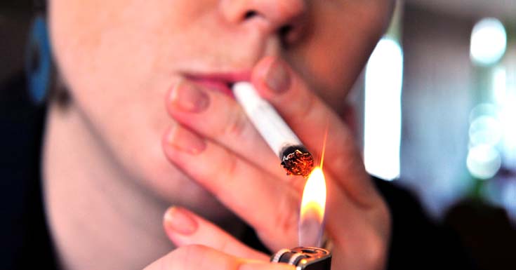 Cycle menstruel et réponse au stress en cas de dépendance à la nicotine