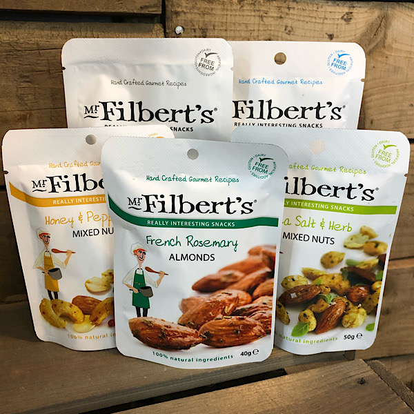 Mr Filbert's Fine Foods nuts The Brand Family