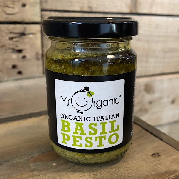 R Organic - No Added Sugar Basil Pesto 130g - Deliciously Natural &ap; Organic Basil Pesto Perfect