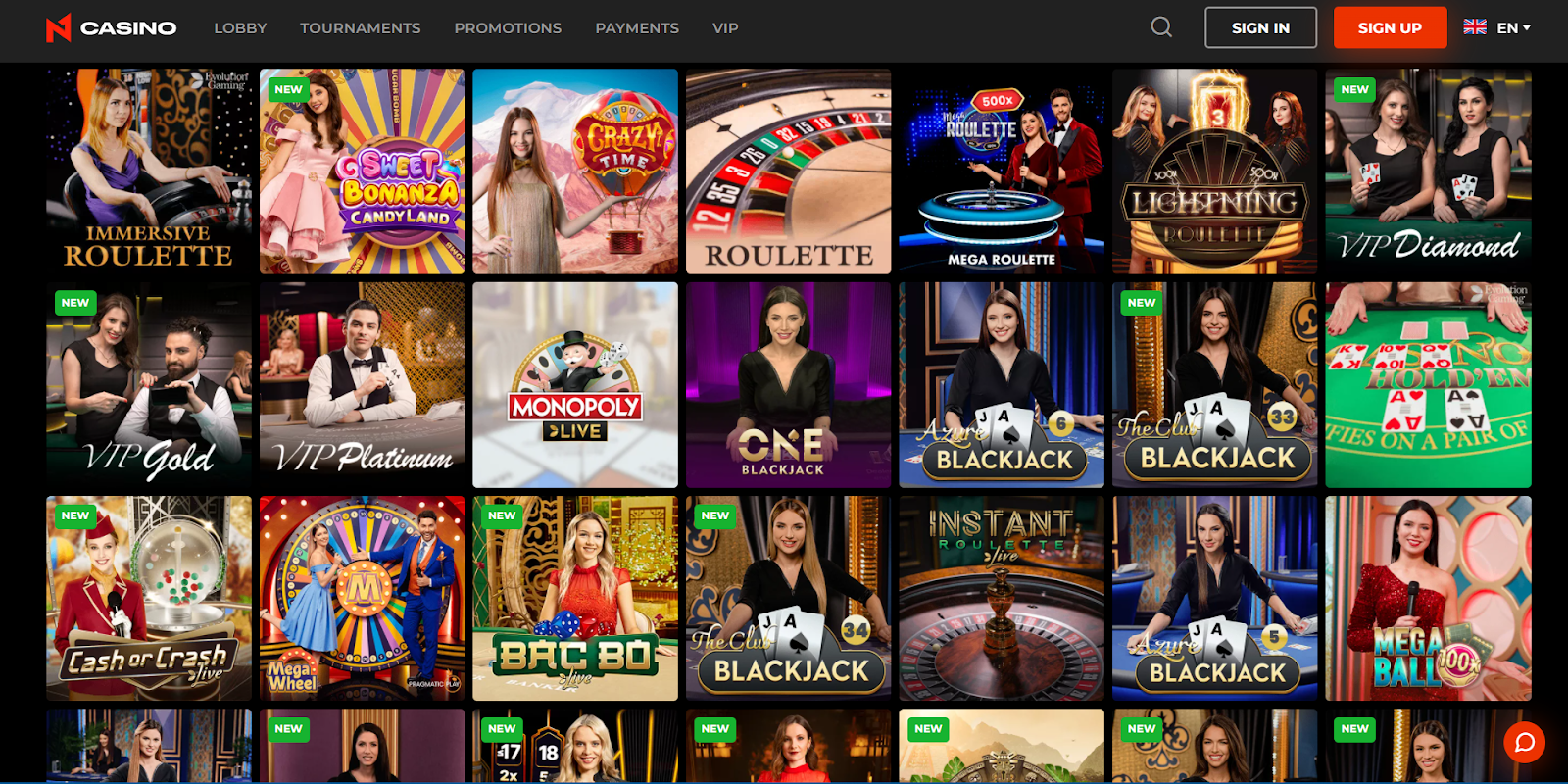 N1Casino Online Casino Review And Bonus AboutSlots