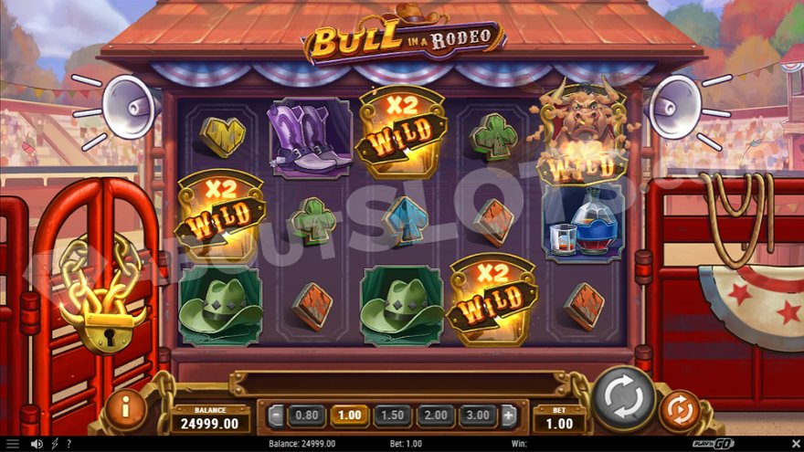 Bull in a Rodeo (Play'n GO) Slot Review - 💎AboutSlots