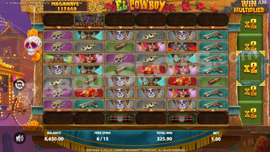 El Cowboy Megaways (Stakelogic) Slot Review - 💎AboutSlots