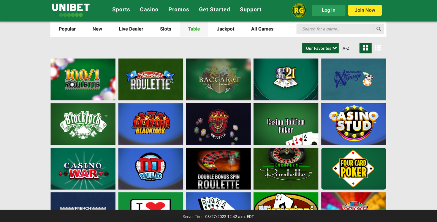 Unibet US Online Casino Review And Bonus AboutSlots