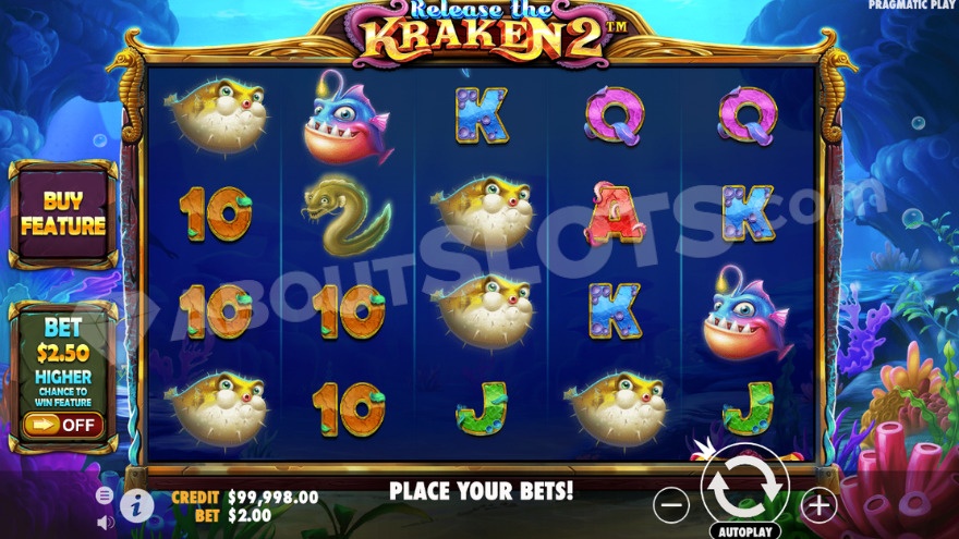 Release the Kraken 2 (Pragmatic Play) Slot Review - 💎AboutSlots