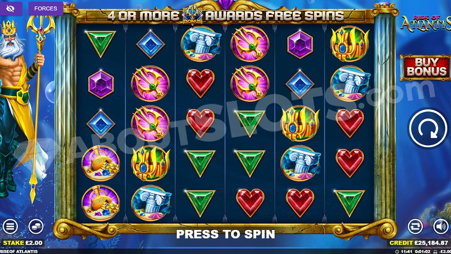 Rise of Atlantis (Blueprint Gaming) Slot Review - 💎AboutSlots