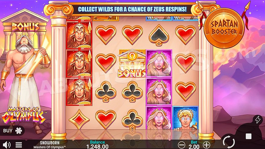Masters of Olympus (Snowborn) Slot Review - 💎AboutSlots