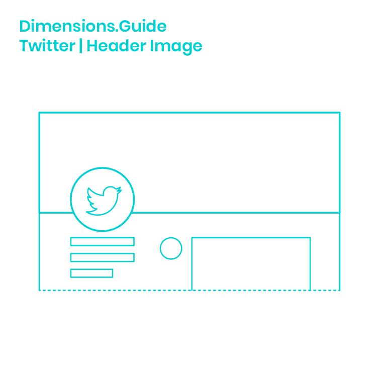 Twitter Header Image Dimensions Drawings Dimensions Guide