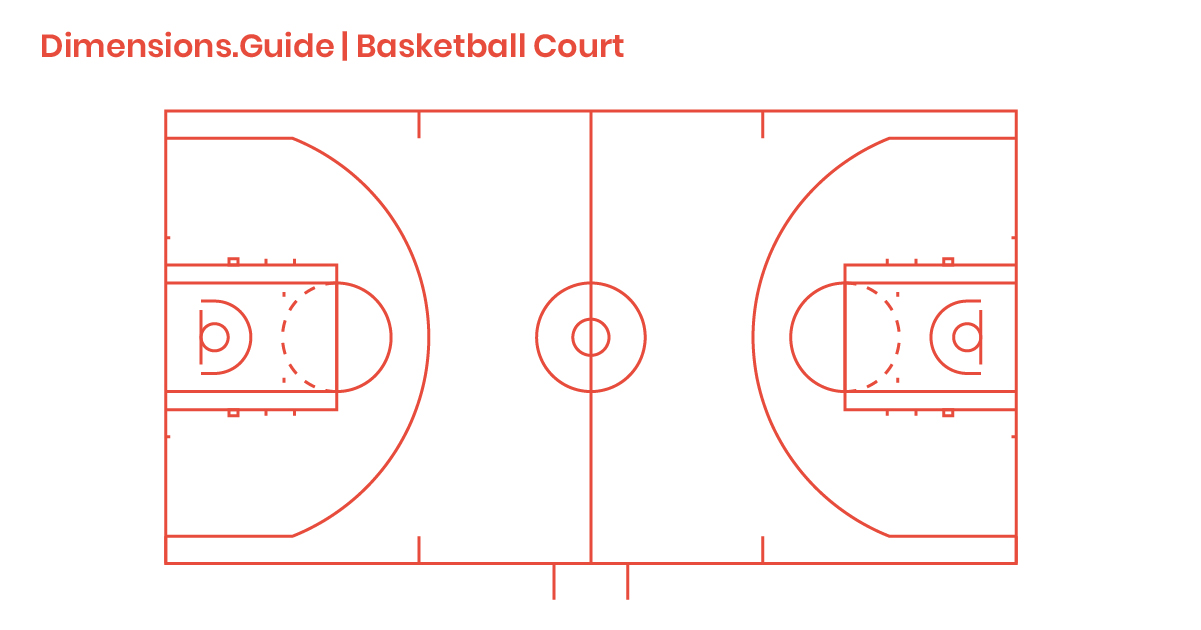 Playground Basketball Court Dimensions MenalMeida