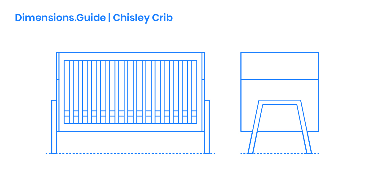 Chisley Crib Dimensions & Drawings Dimensions.Guide