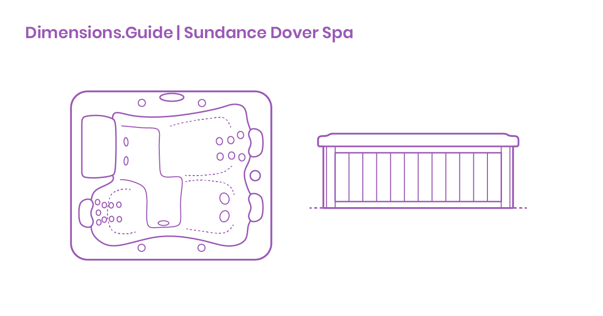 Sundance Dover Spa Dimensions & Drawings Dimensions.Guide