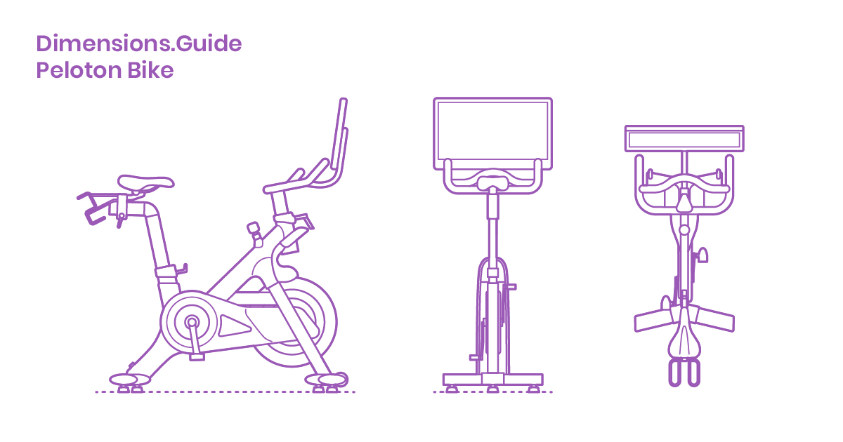 Peloton Bike Dimensions Drawings Dimensions Guide Peloton Bike Dimensions Drawings Dimensions Guide