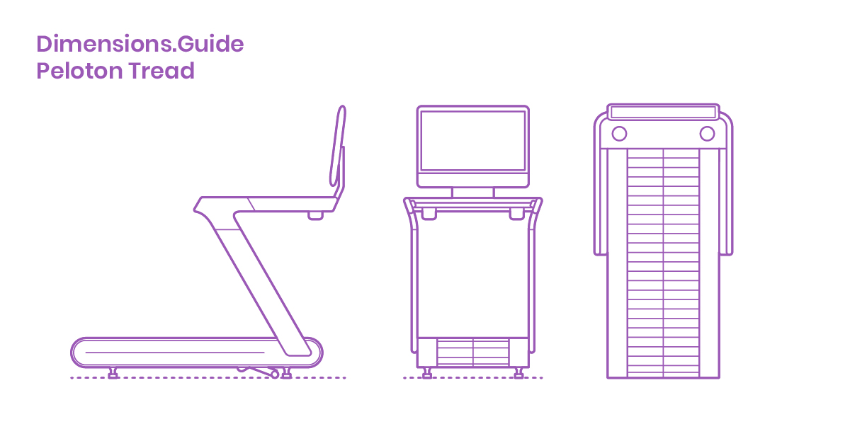 Peloton Tread Dimensions Drawings Dimensions Guide