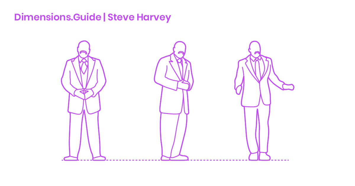 Steve Harvey Dimensions & Drawings | Dimensions.com