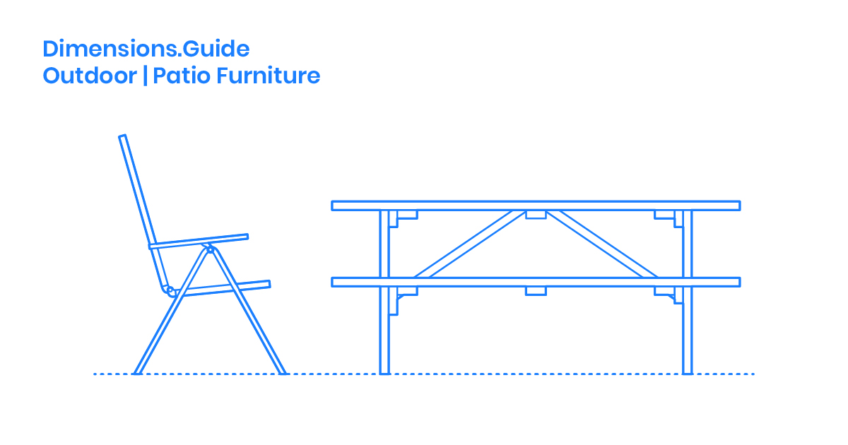 Patio Furniture Measurements Patio Furniture