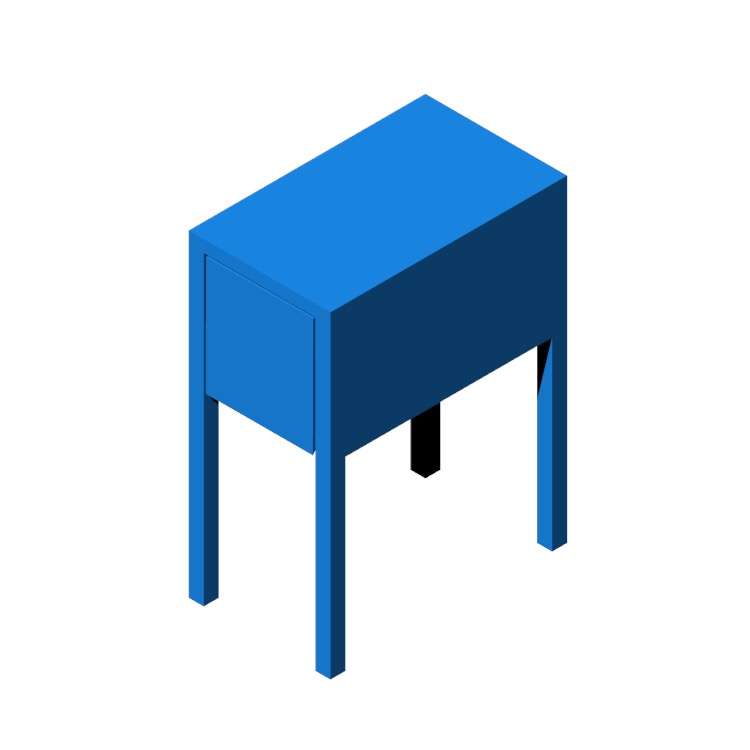 IKEA Hasselvika Nightstand Dimensions & Drawings Dimensions.Guide