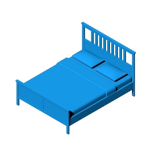 IKEA Malm Bed Frame Dimensions & Drawings Dimensions.Guide