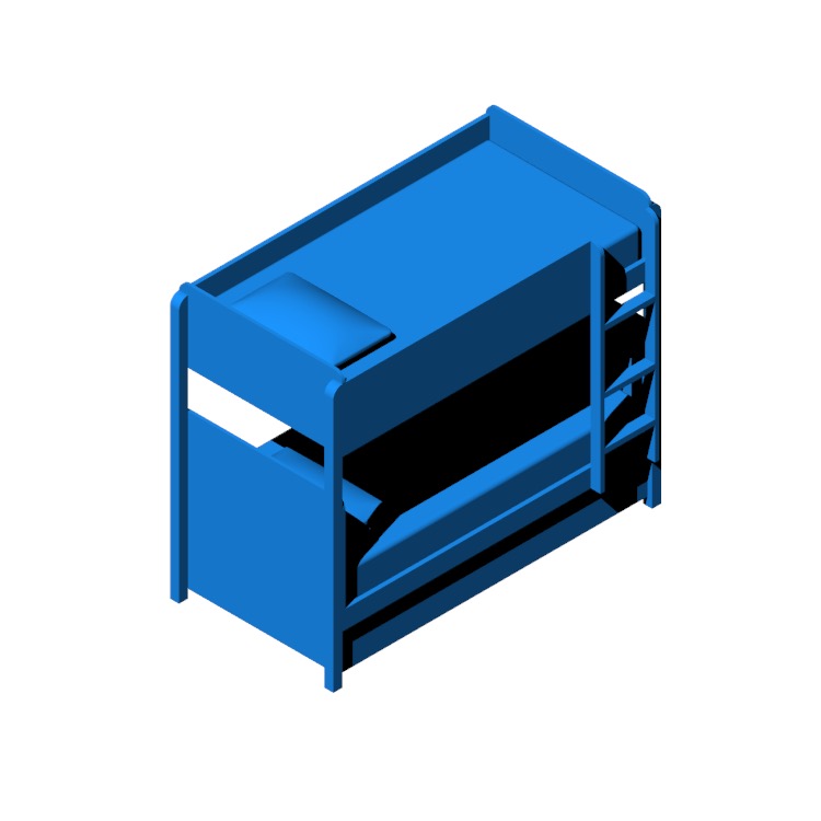 IKEA Mydal Bunk Bed Dimensions & Drawings Dimensions.Guide