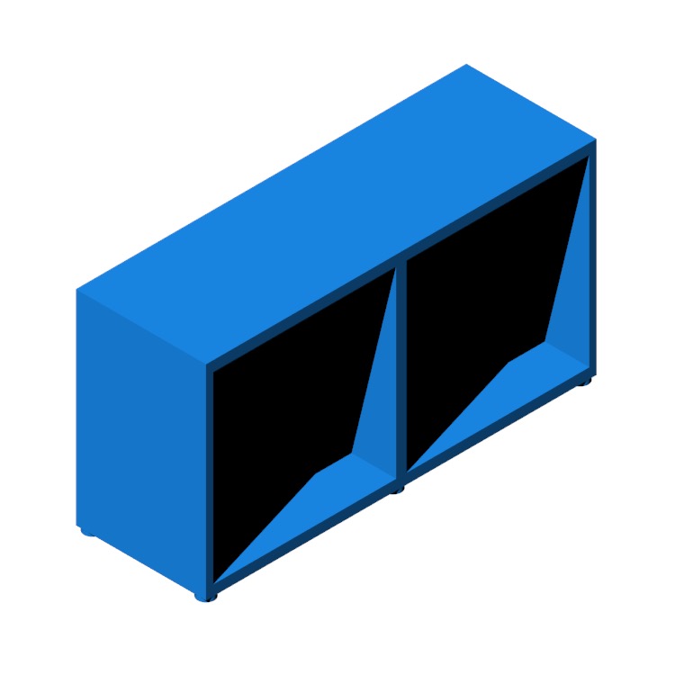 IKEA Bestå TV Unit 3 Bay Low (Doors) Dimensions & Drawings