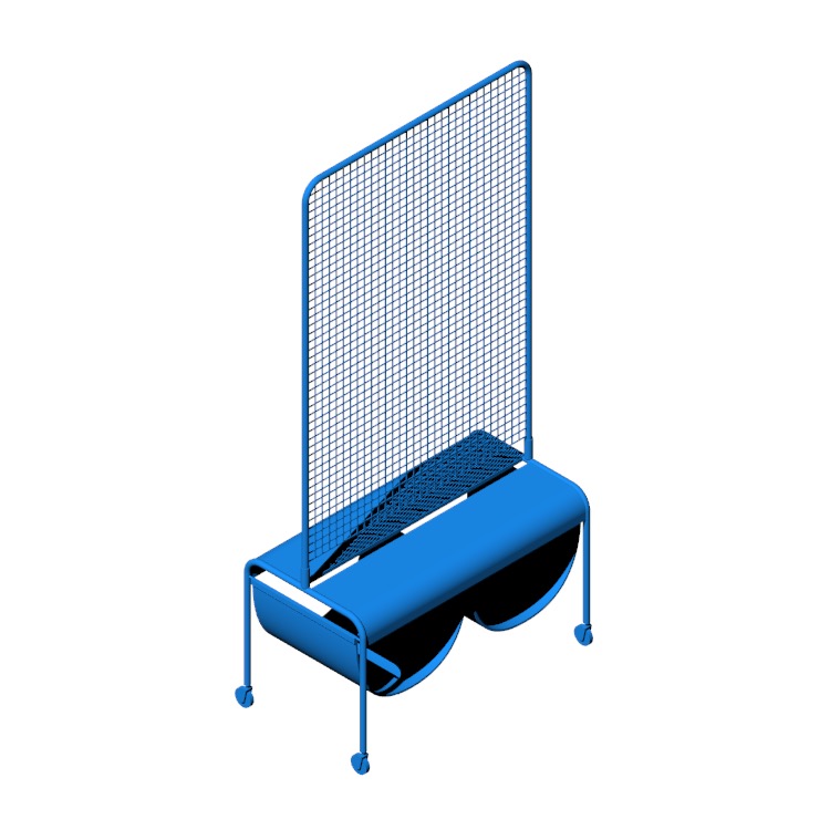 Shondra Room Divider Dimensions & Drawings Dimensions.Guide