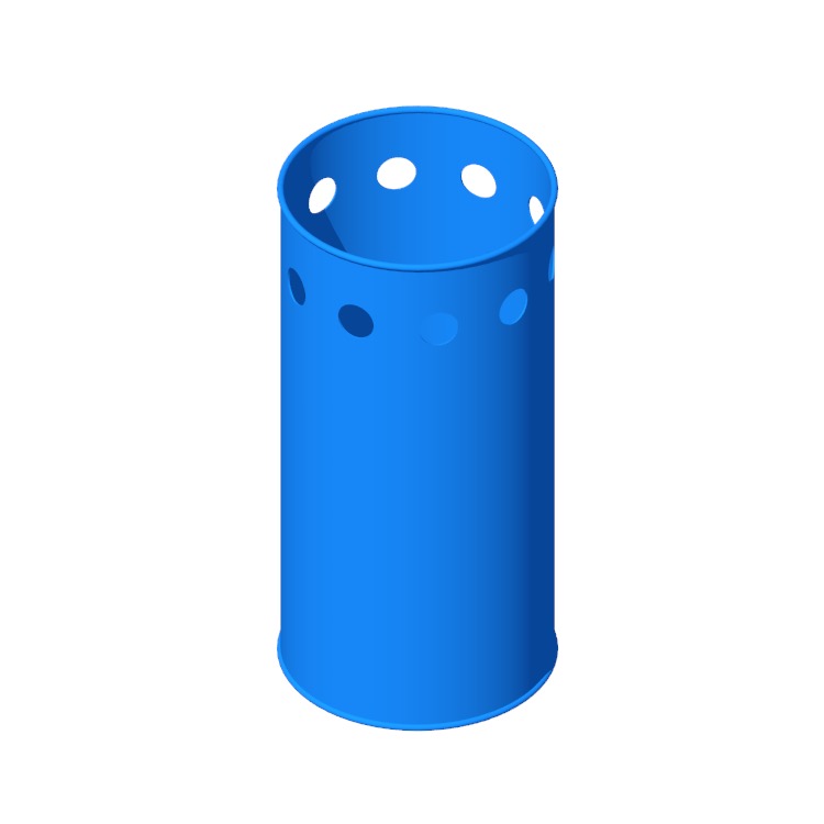 View of the Symbolo Umbrella Stand in 3D available for download