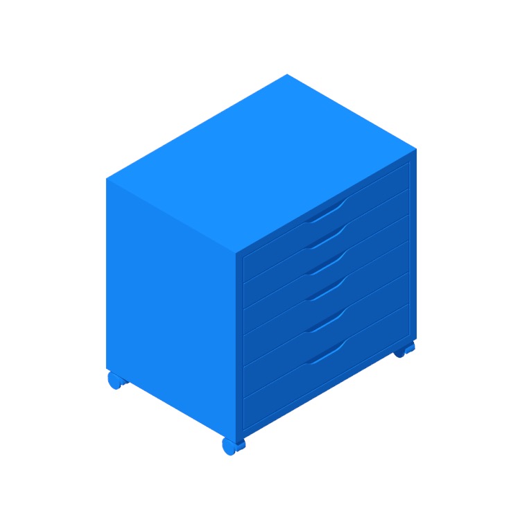 IKEA Alex Drawer Unit Wide Dimensions & Drawings Dimensions.Guide