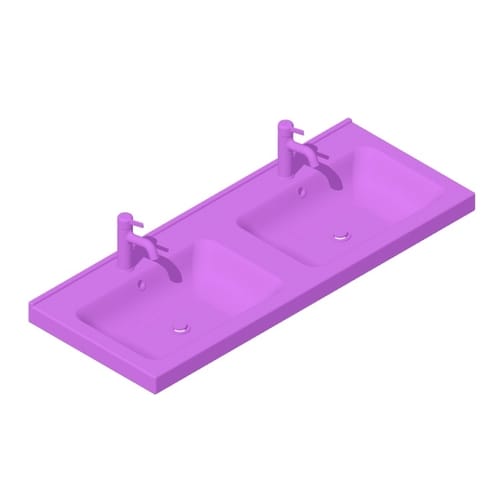 IKEA Bråviken Bathroom Sink Double Bowl Dimensions & Drawings