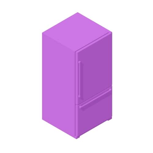 Frigidaire Top Freezer Refrigerator 18 Cu Ft Dimensions & Drawings