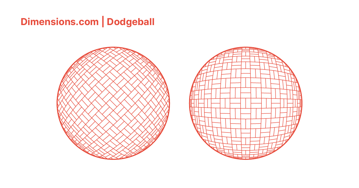 Dodgeball Dimensions & Drawings