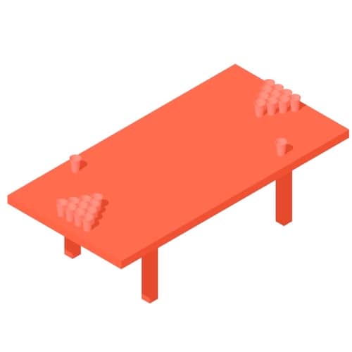 Beer Pong Cups Dimensions & Drawings