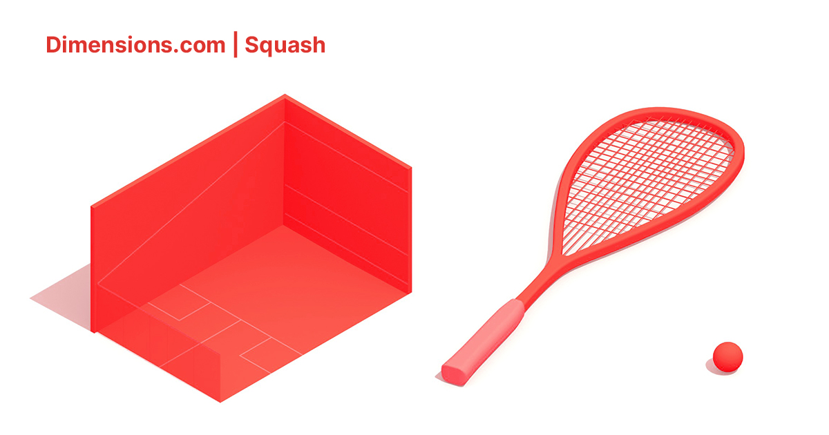 Squash Dimensions & Drawings