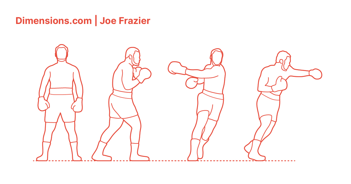 Joe Frazier Dimensions & Drawings