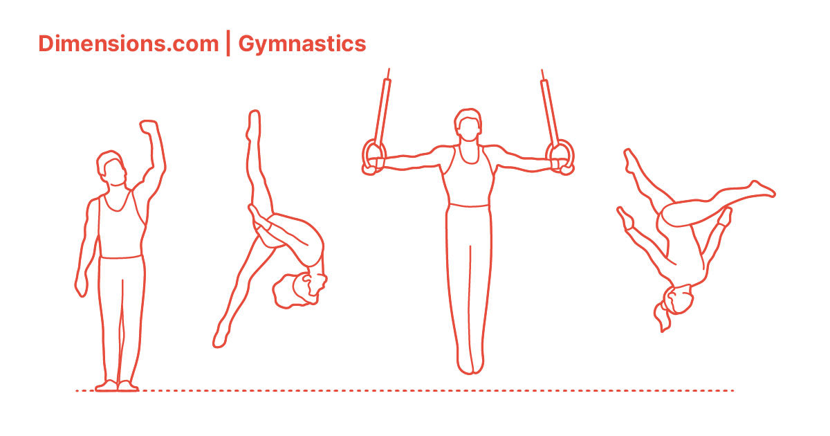 Gymnastics Dimensions & Drawings
