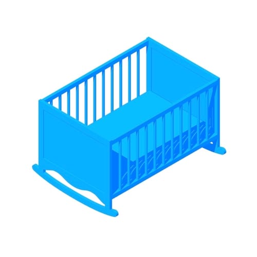 Cribs Infant Beds Dimensions & Drawings