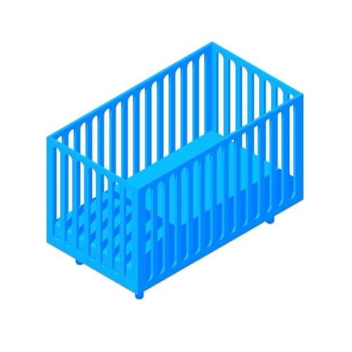 Cribs Infant Beds Dimensions & Drawings