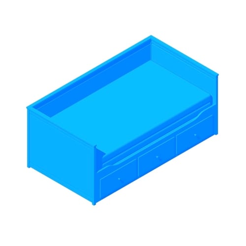 IKEA Vitval Bunk Bed Dimensions & Drawings