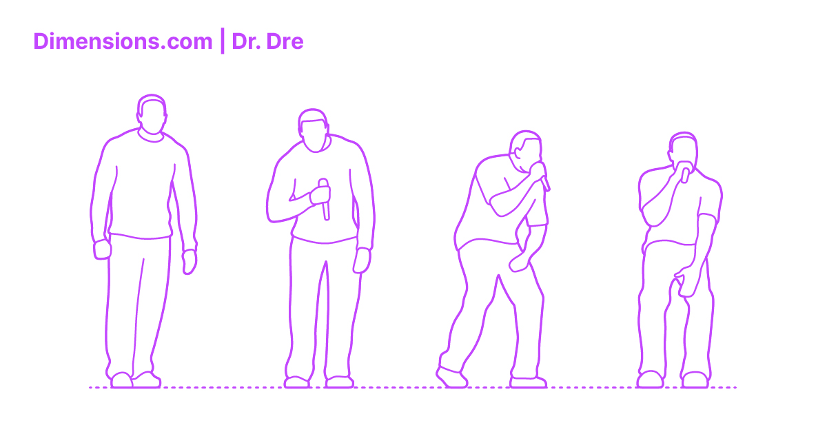 Dr. Dre Dimensions & Drawings | Dimensions.com