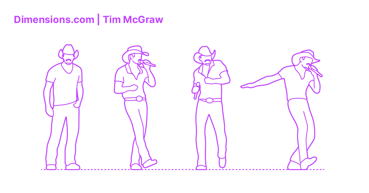 Tim Mcgraw Dimensions Drawings Dimensions Com