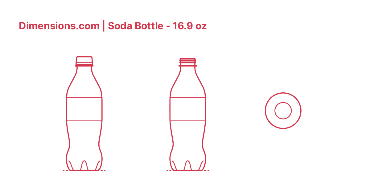 Soda Bottle Oz Dimensions Drawings 60 OFF Www elevate in