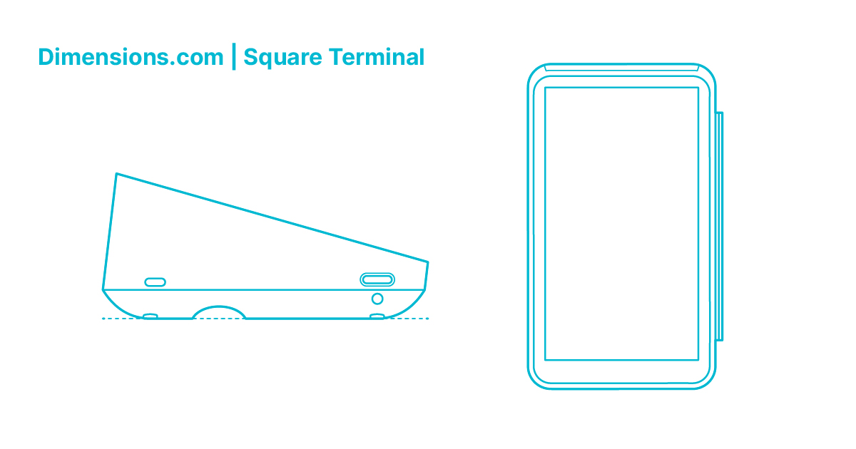 Square Terminal Dimensions & Drawings