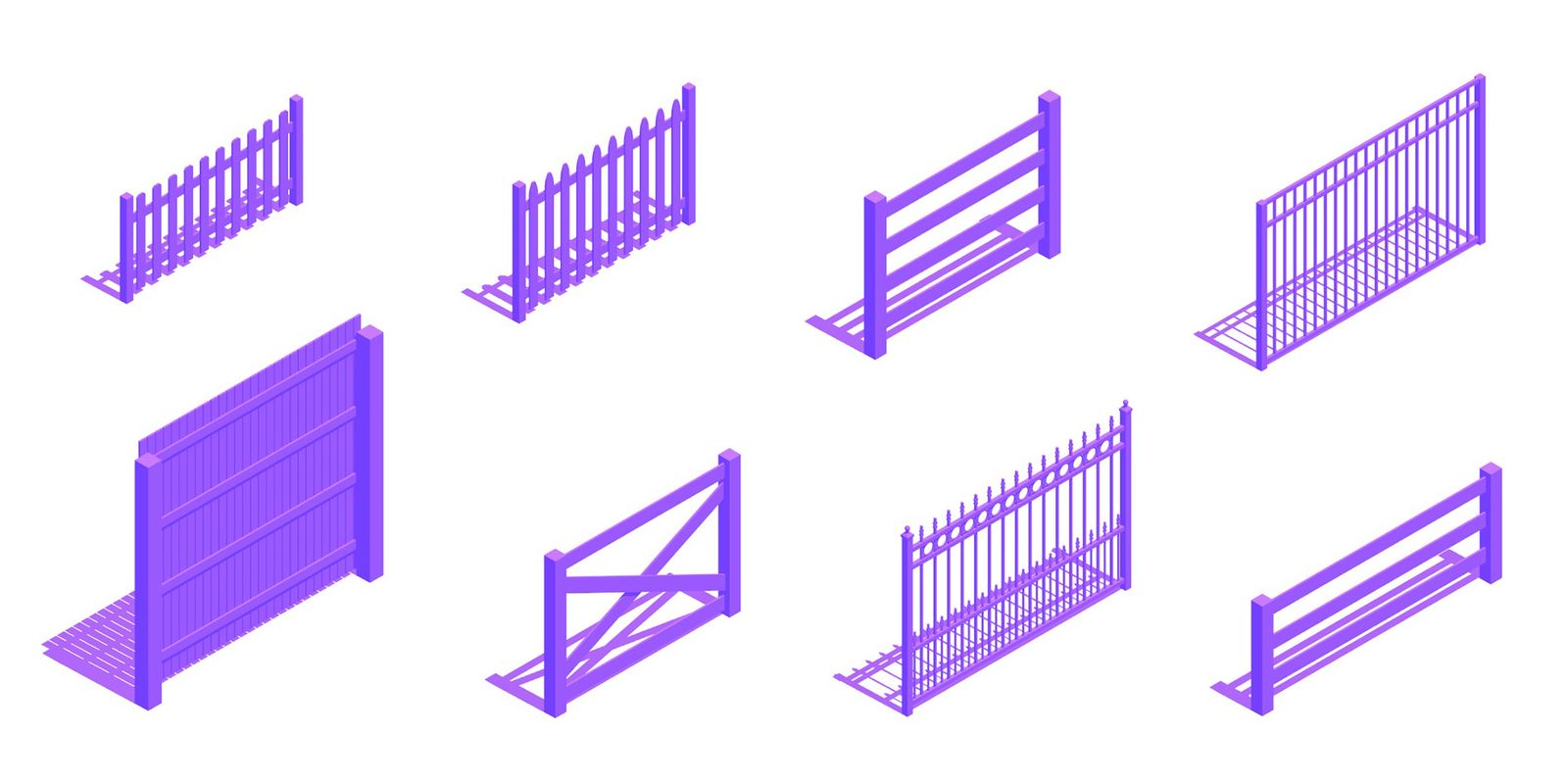 Fences Boundary Walls Dimensions & Drawings