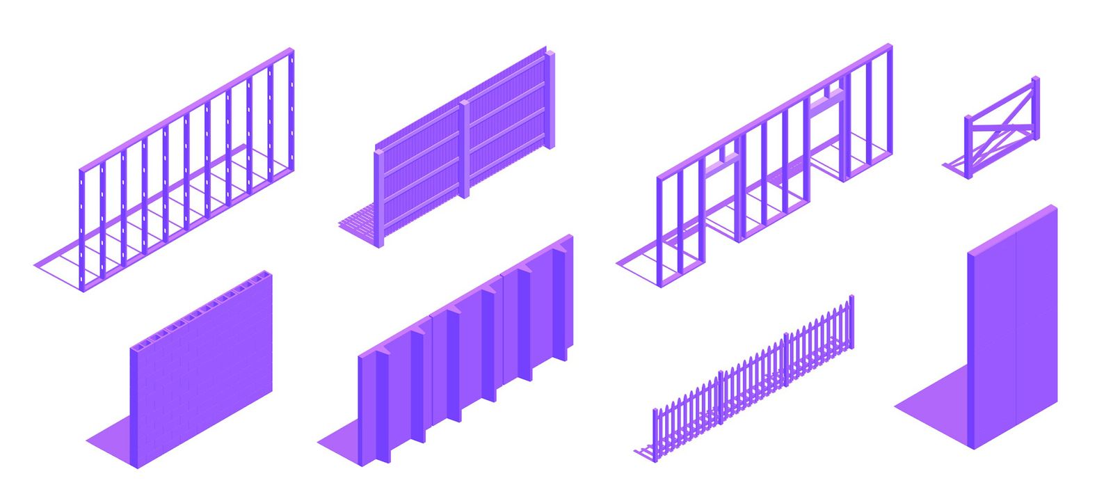 Walls Dimensions & Drawings