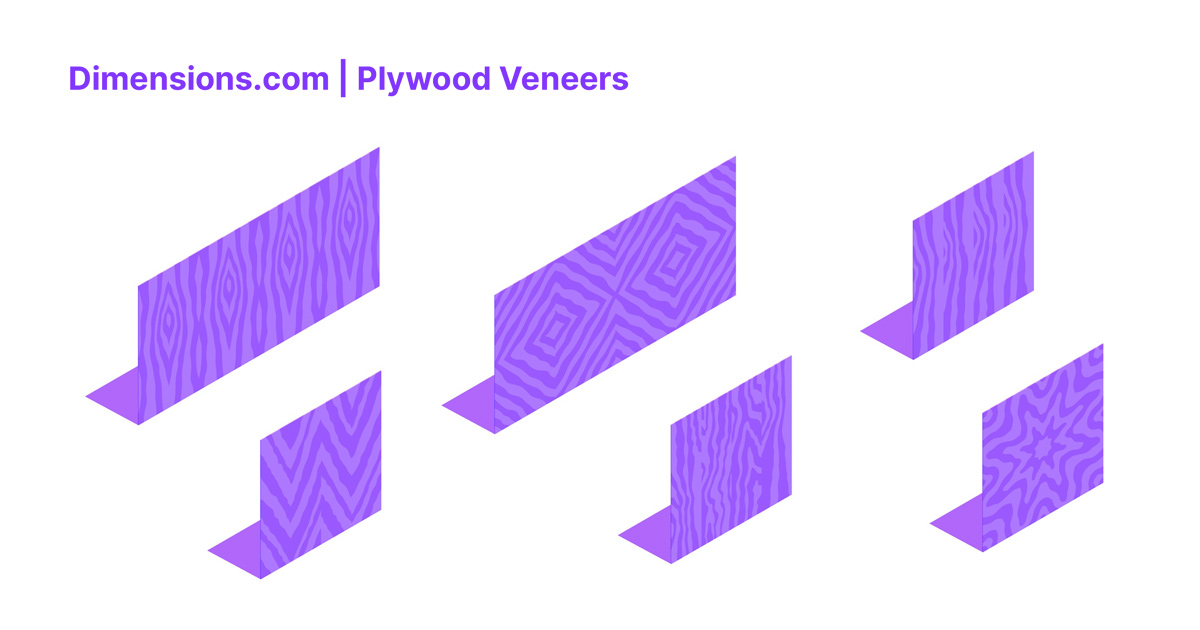 Plywood Veneers Dimensions & Drawings